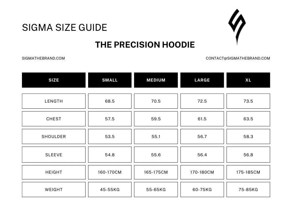 The Precision Hoodie - Sigma - 