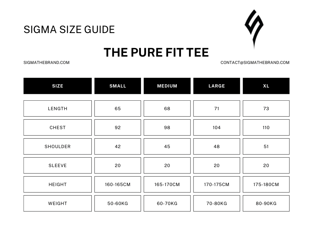 The Pure Fit Tee - Sigma - 